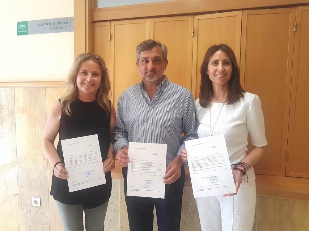 Ángel Escobar, Carmen Belén López y María Luisa Cruz ya son diputados provinciales del Partido Popular de Almería