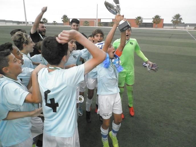 El equipo Alevín del CD El Ejido gana la Copa almeriense al derrotar a La Mojonera