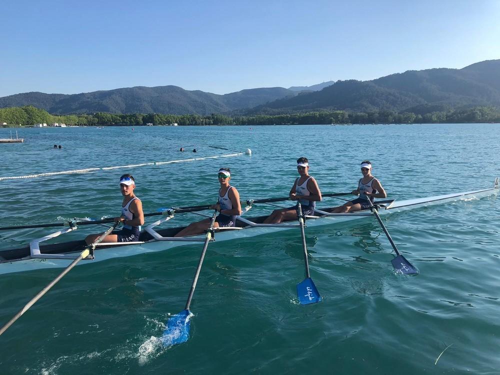 El Club Tiempo Libre logra dos sextos puestos en el Campeonato de España de remo