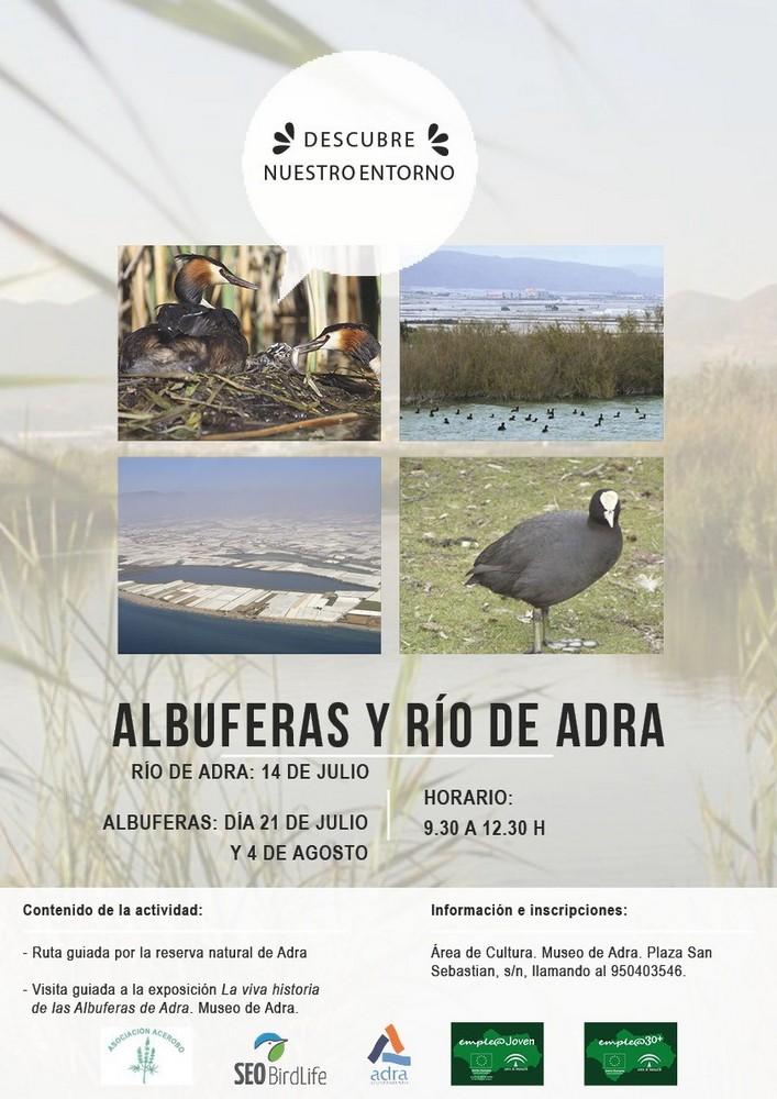 ‘Descubre nuestro entorno’ da a conocer el importante humedal abderitano con tres rutas guiadas