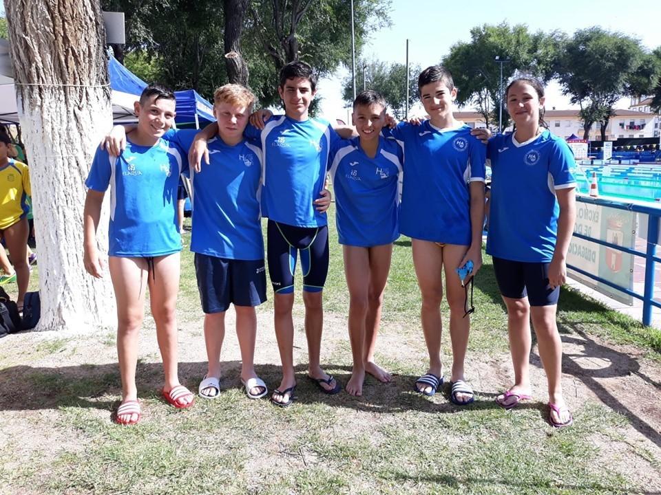 Los alevines del Club H2O El Ejido realizan un gran campeonato de Andalucía