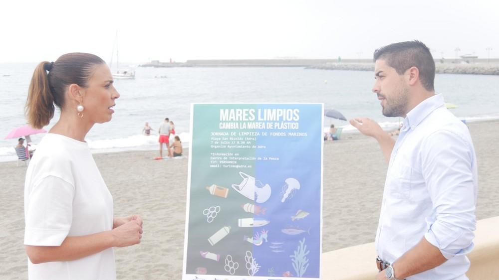 ‘Mares Limpios’ en Adra gracias a la iniciativa de la ONU ‘Cambia la Marea de Plástico’