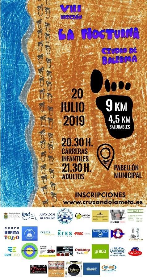 400 runners recorrerán las calles de Balerma en la VIII edición de la Carrera Nocturna