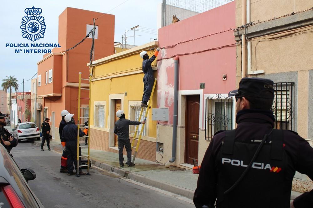 La Policía Nacional ha triplicado el número de kilos de marihuana intervenidos durante los seis primeros meses del año