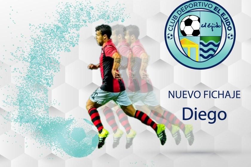 Diego Gámiz llega para darle forma a la línea de ataque del CD El Ejido