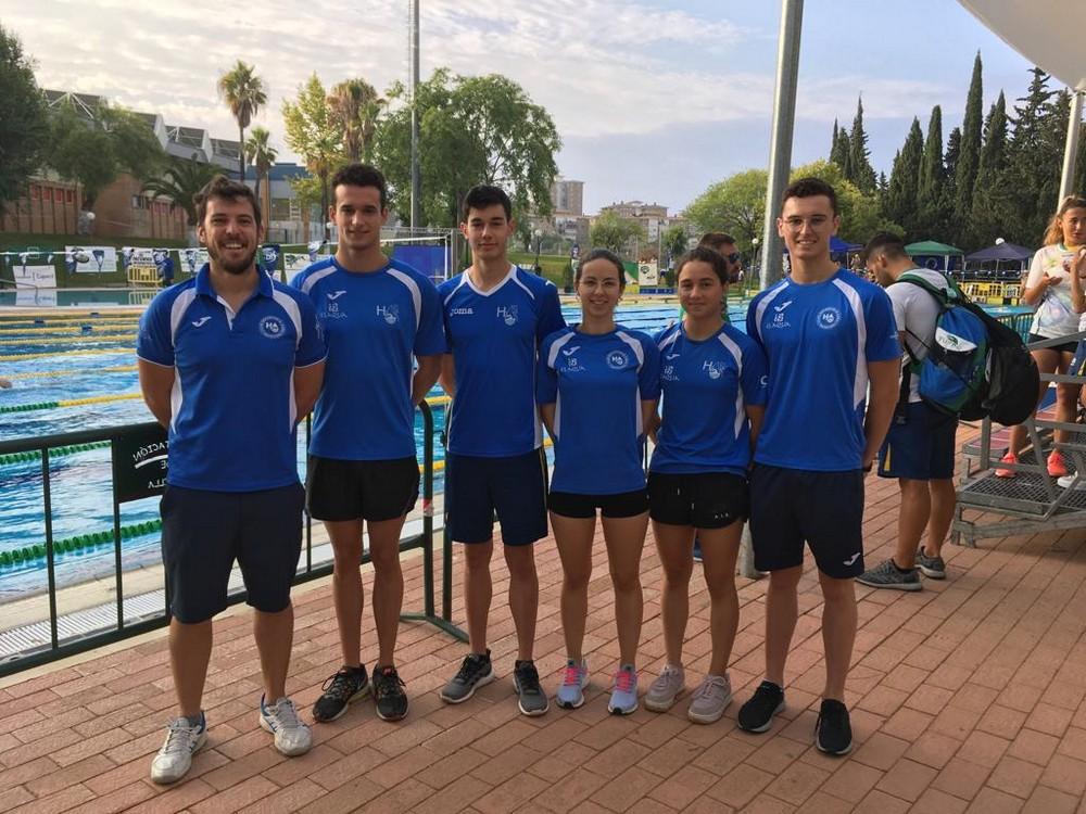 El Club H2O El Ejido se hace con un oro, dos platas y un bronce en el Andaluz Absoluto-Junior