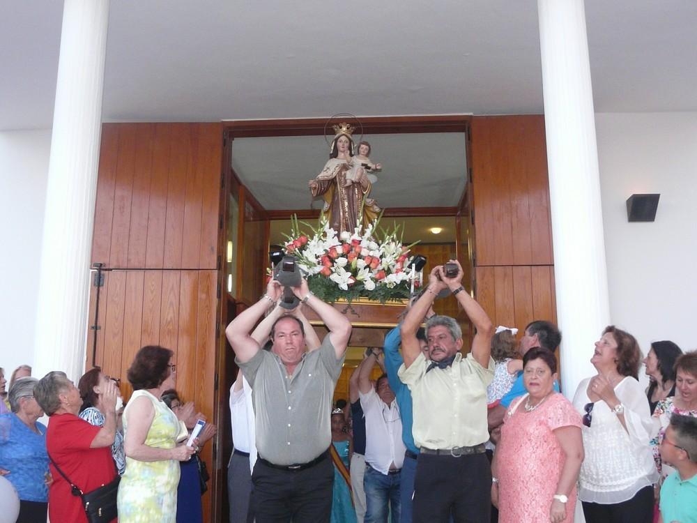 La Gangosa se viste de fiesta en honor a la Virgen del Carmen