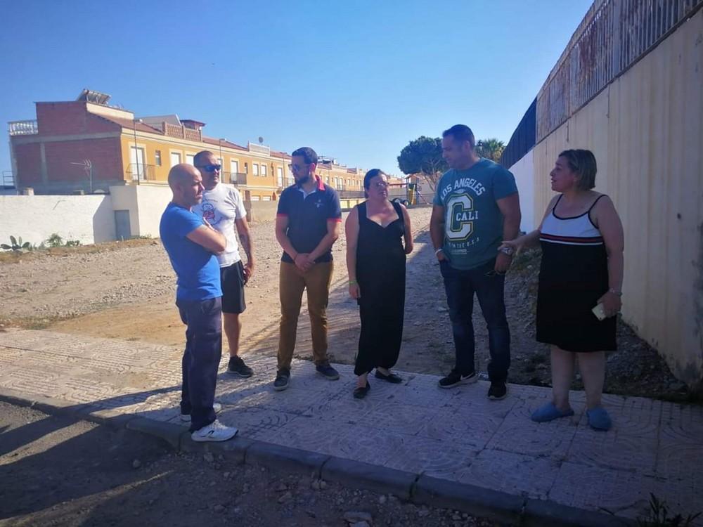 Vox reclama más atención al equipo de Gobierno de Vícar ante el estado de los barrios de la localidad