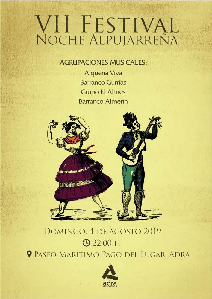 Adra celebra su VII Noche Alpujarreña este domingo en el Pago del Lugar