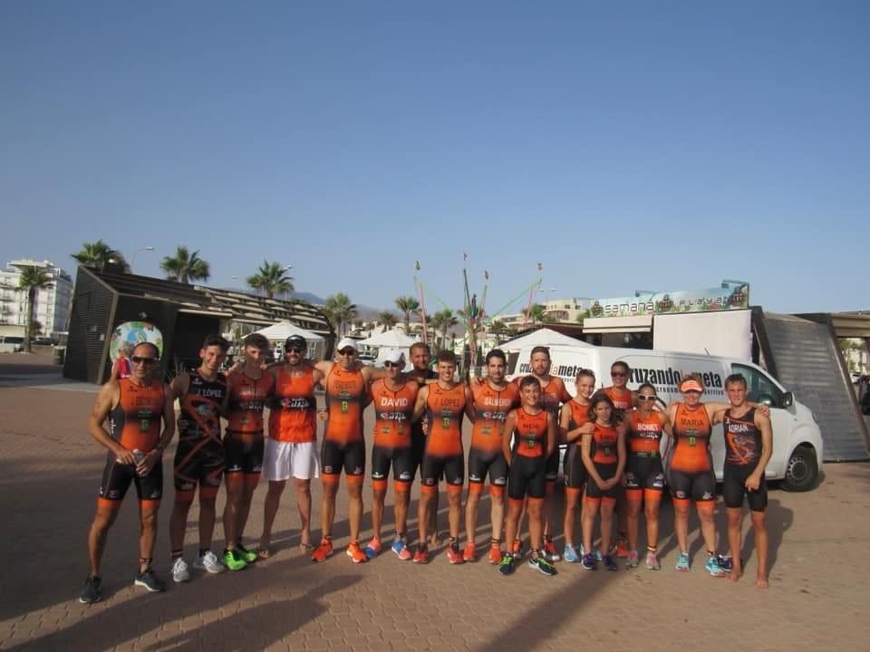               Gran participación del C.D. Triatlon El Ejido en la Travesía y Acuatlon de Adra