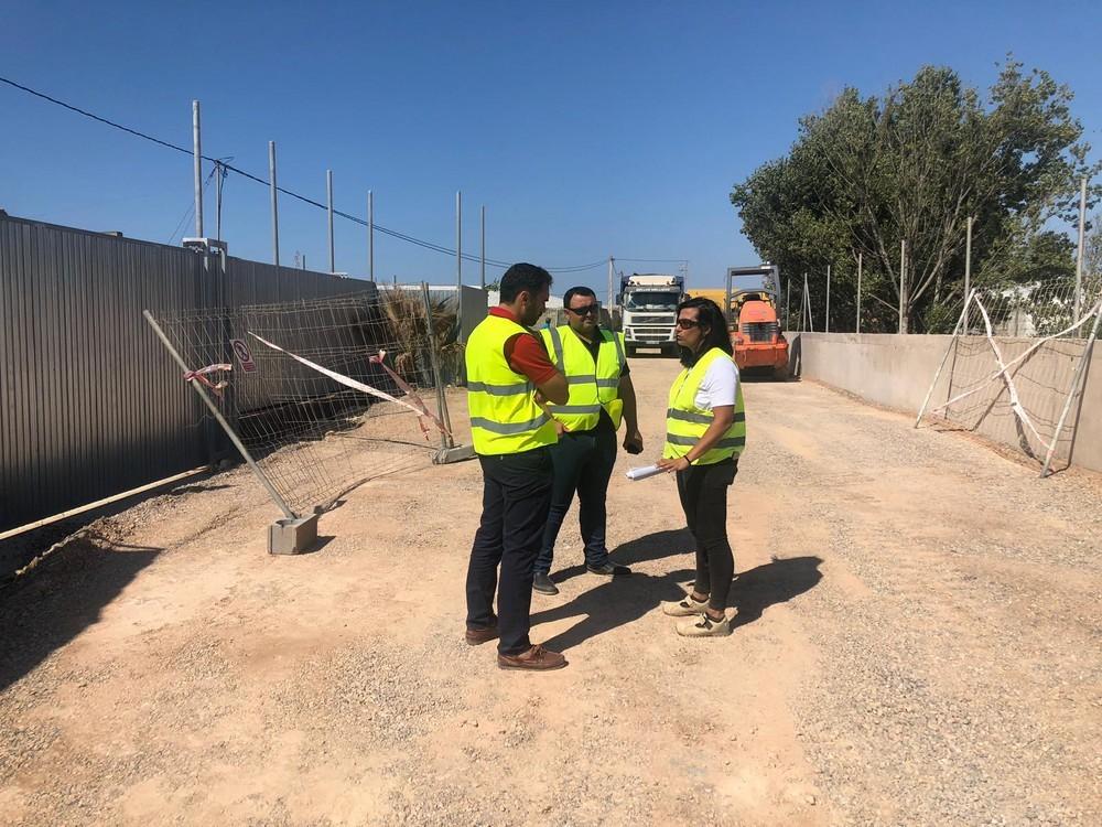 Las obras de mejora en el Camino de ‘Los Majales’ marchan a buen ritmo y está previsto que finalicen para el mes de septiembre