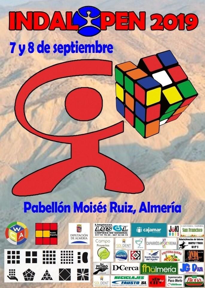 El torneo de cubos de rubik Indalopen 2019 se celebrará este fin de semana en el pabellón Moises Ruiz de Almería