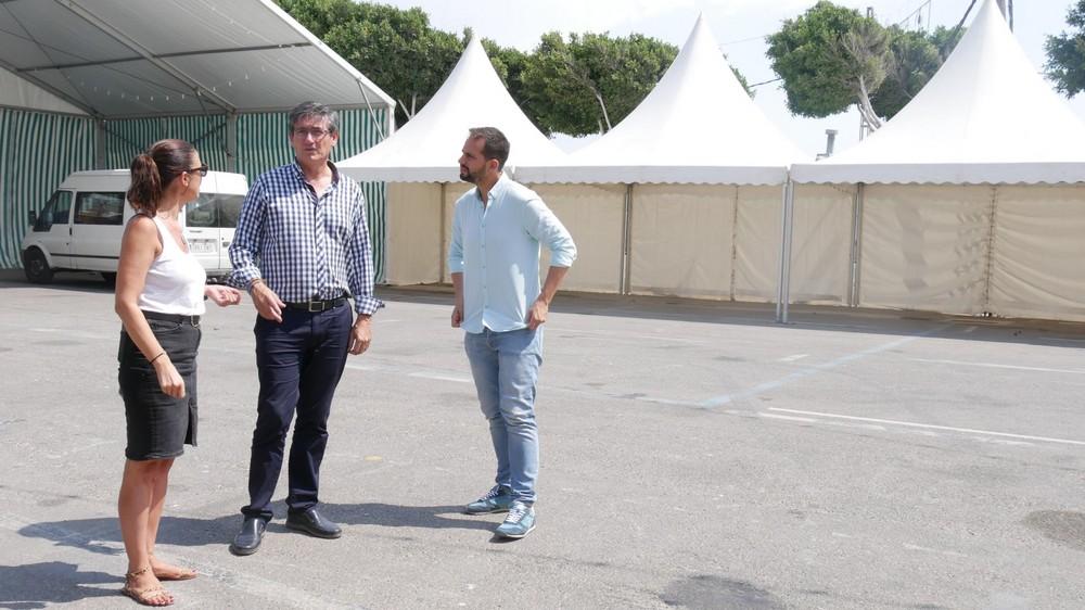 Adra ultima los preparativos para celebrar sus fiestas patronales que comienzan este mismo viernes