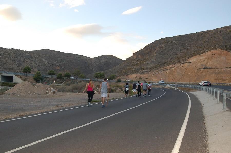 Tráfico prohibirá el tránsito de peatones en la A-358 entre el 13 y el 15 de septiembre