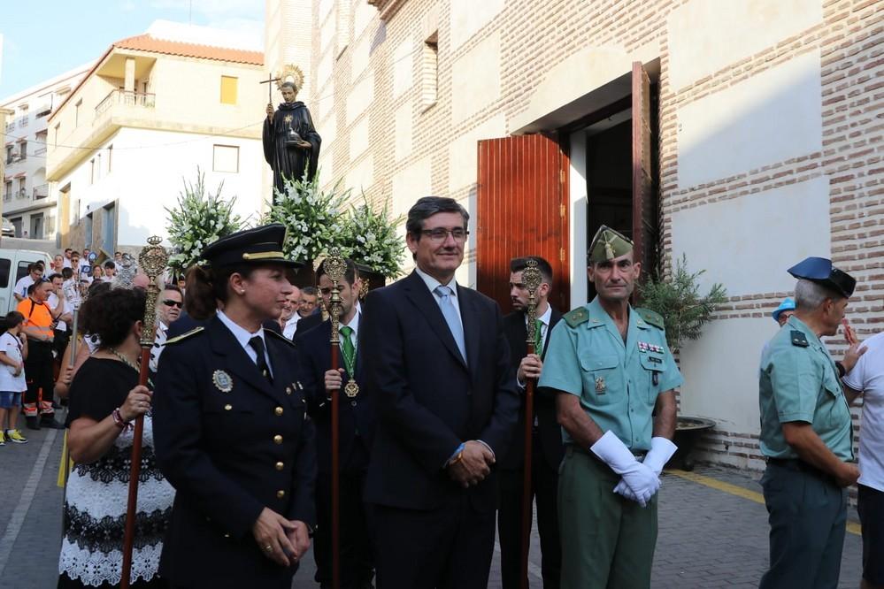 La Solemne Procesión de Alabanzas pone el broche al tercer día de la Feria de Adra