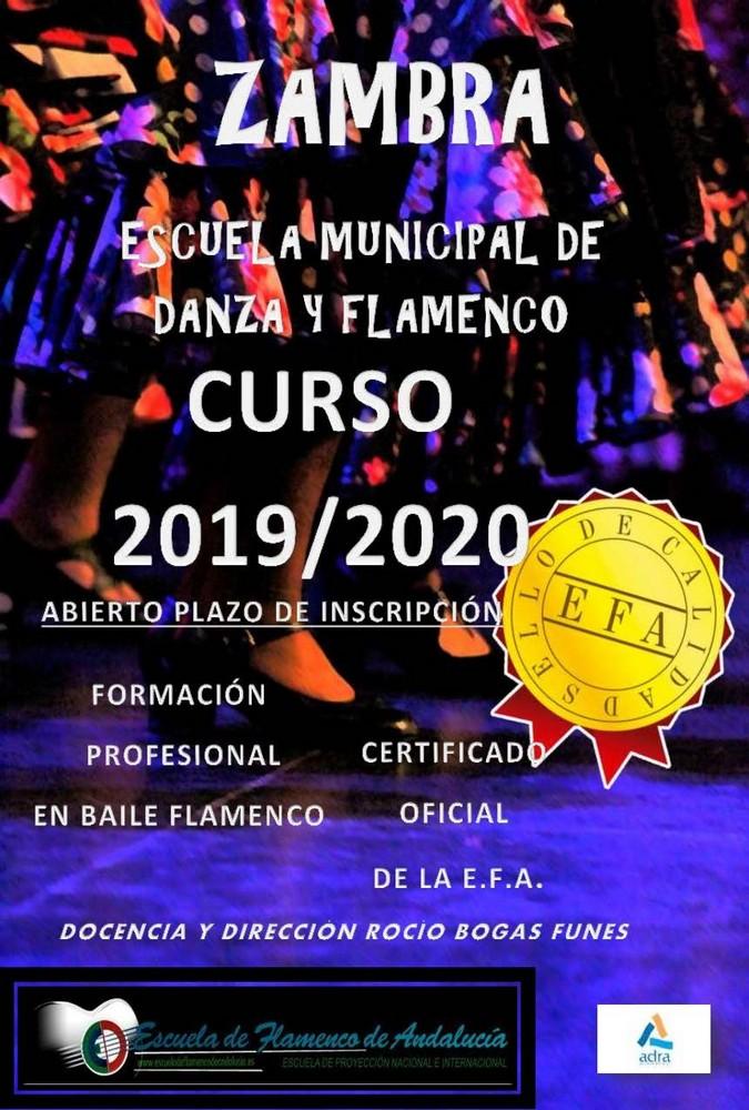 La Escuela Municipal de Danza ‘Zambra’ incluye para este curso una formación de flamenco de carácter oficial