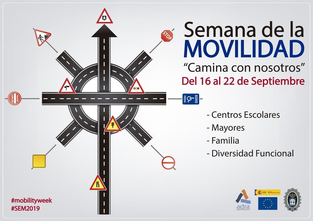 Ayuntamiento de Adra se suma a la celebración de la ‘Semana de la Movilidad’, del 16 al 22 de septiembre