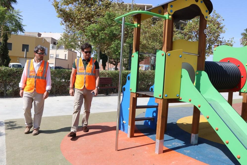 Los ejidenses ya pueden disfrutar de 6 nuevos parques infantiles totalmente remodelados