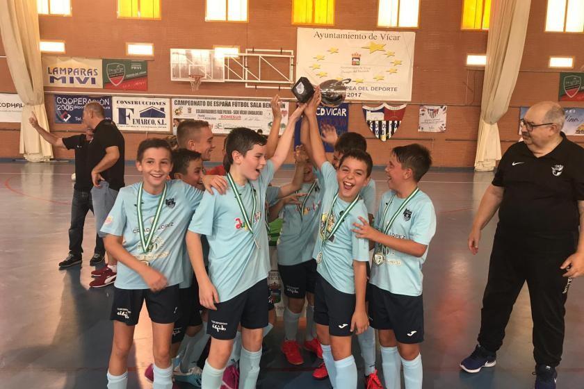 El Cadete y el Alevín Masculino del CD El Ejido se proclaman campeones de la Supercopa de Almería