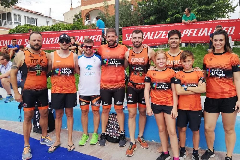 Triatlón El Ejido se sube al pódium en el Triatlón Cross de Tíjola