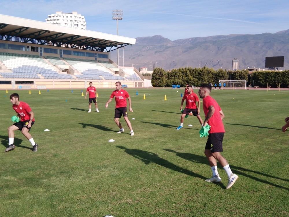 El conjunto celeste ha vuelto al trabajo con la vista puesta en el Porcuna