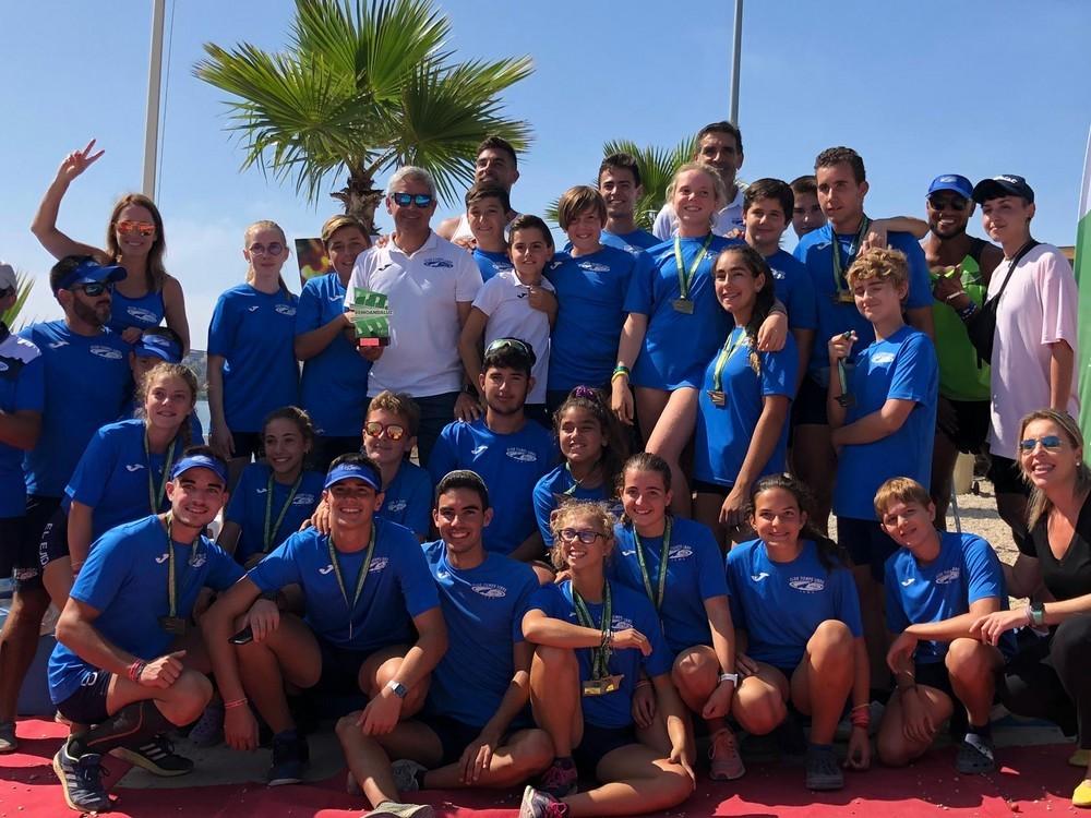Club Tiempo Libre, campeón de Andalucía de Velocidad y bronce en el Campeonato de Yolas