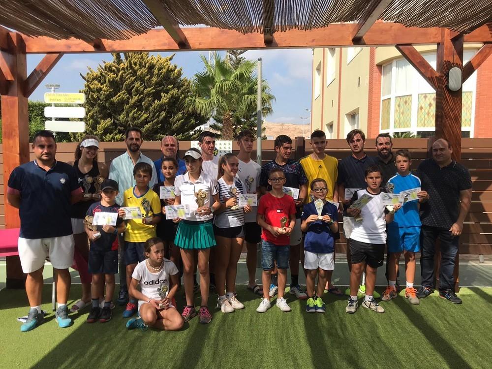 El Club de Tenis de Adra celebra el IX Open Abdera de Tenis con 64 jugadores