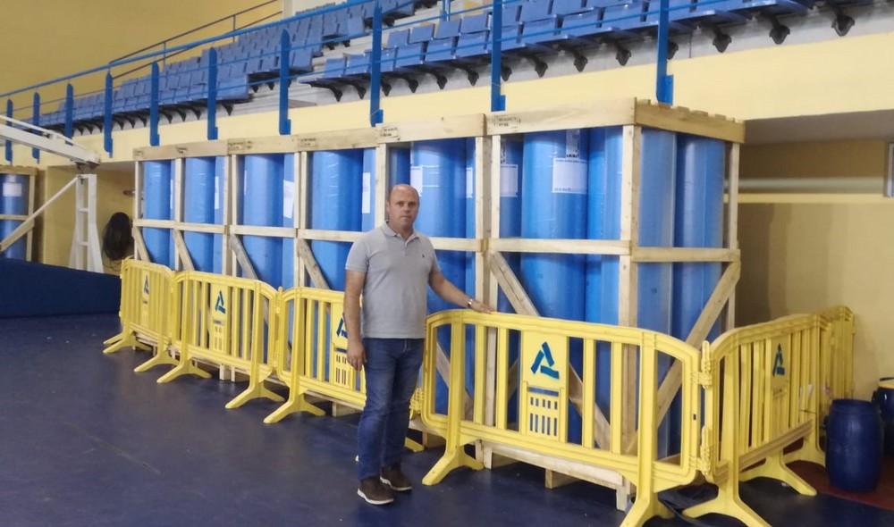 Peña afirma que las obras del Pabellón de Deportes de Adra “comenzarán en días” y acusa al PSOE de “falsear la verdad”