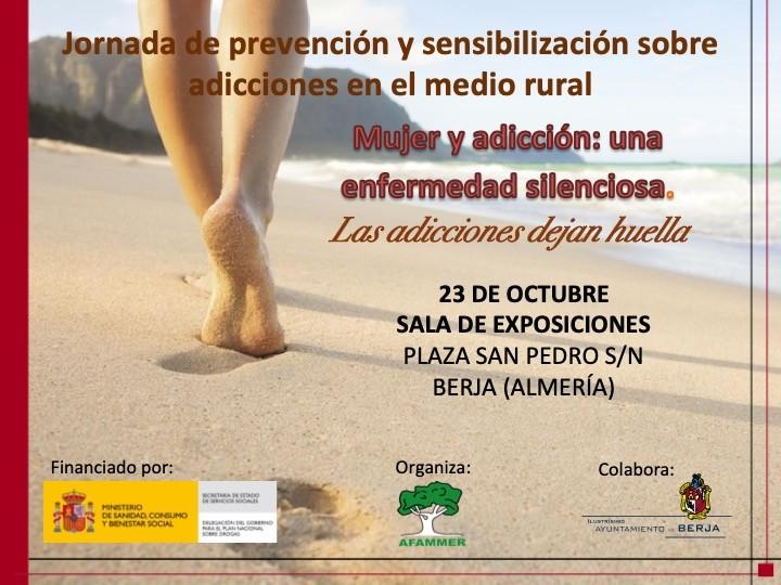 Berja acoge mañana una jornada de sensibilización sobre adicciones en el medio rural