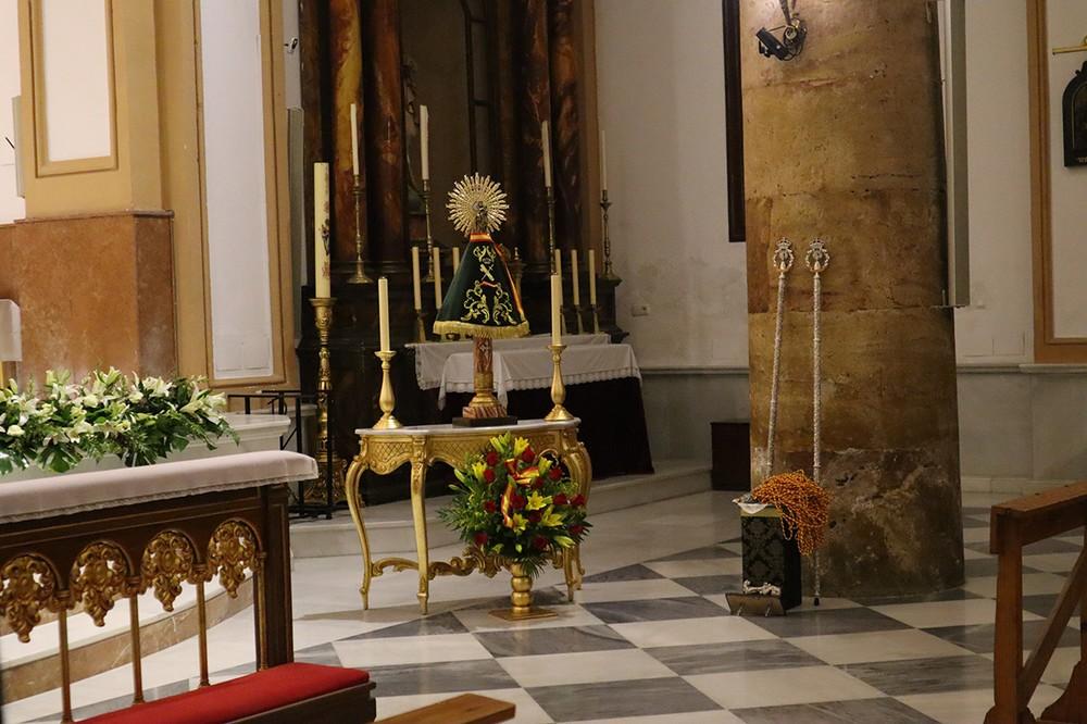 La Virgen del Pilar saldrá en procesión este sábado por las calles de Berja