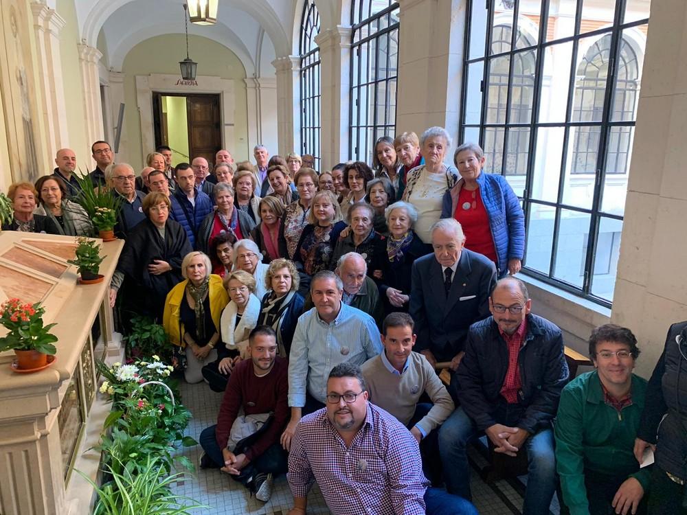 La Hermandad de San José María Rubio realiza su peregrinacion anual al sepulcro del Padre Rubio en Madrid