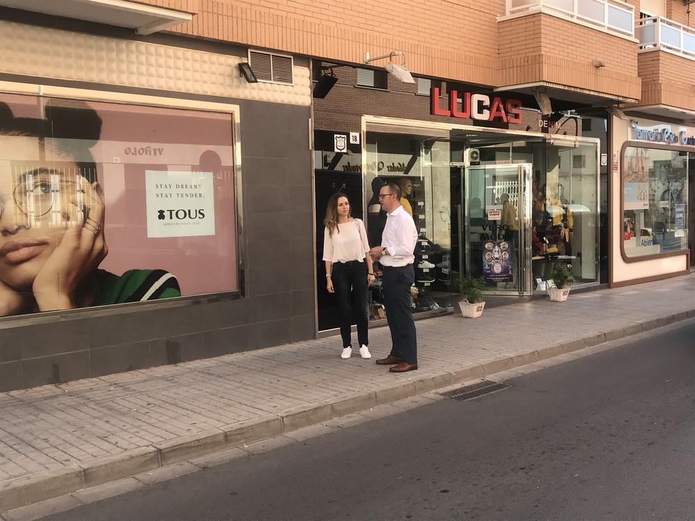 Ciudadanos El Ejido muestra su preocupación por la situación del comercio en el centro del municipio