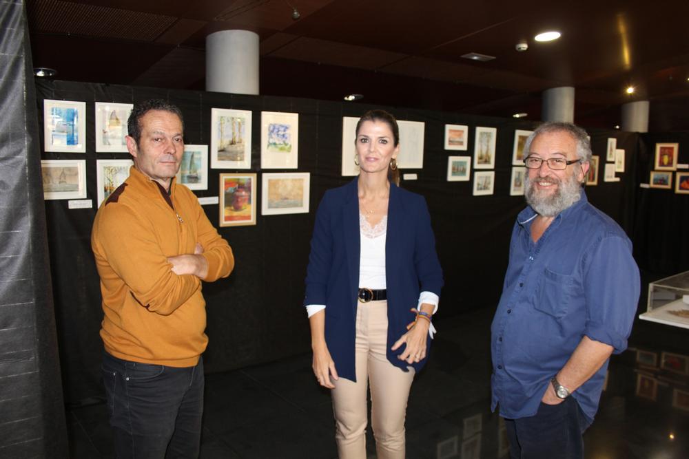 El Hall del Auditorio acoge una exposición realizada por los usuarios de Asprodesa a través del Taller de Arte