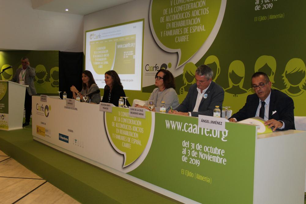 Almerimar acoge la V Convención Nacional de la Confederación de Alcohólicos, Adictos en Reabilitación y Familiares de España