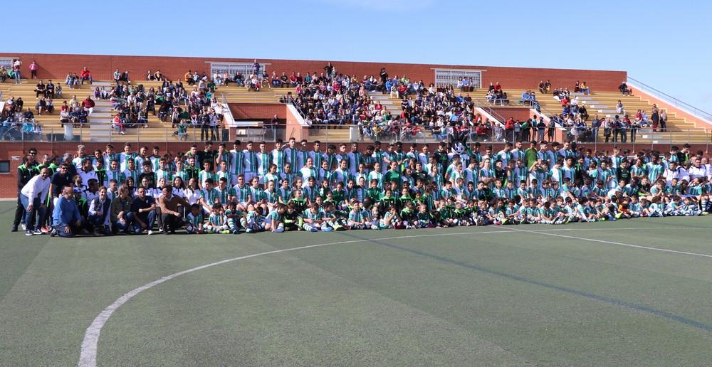 Las categorías inferiores del Club de Fútbol Las Norias se presentan a su público