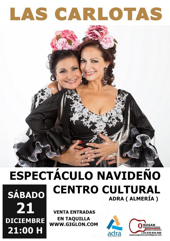 Las Carlotas celebran tres décadas sobre las tablas en el Centro Cultural de Adra el 21 de diciembre
