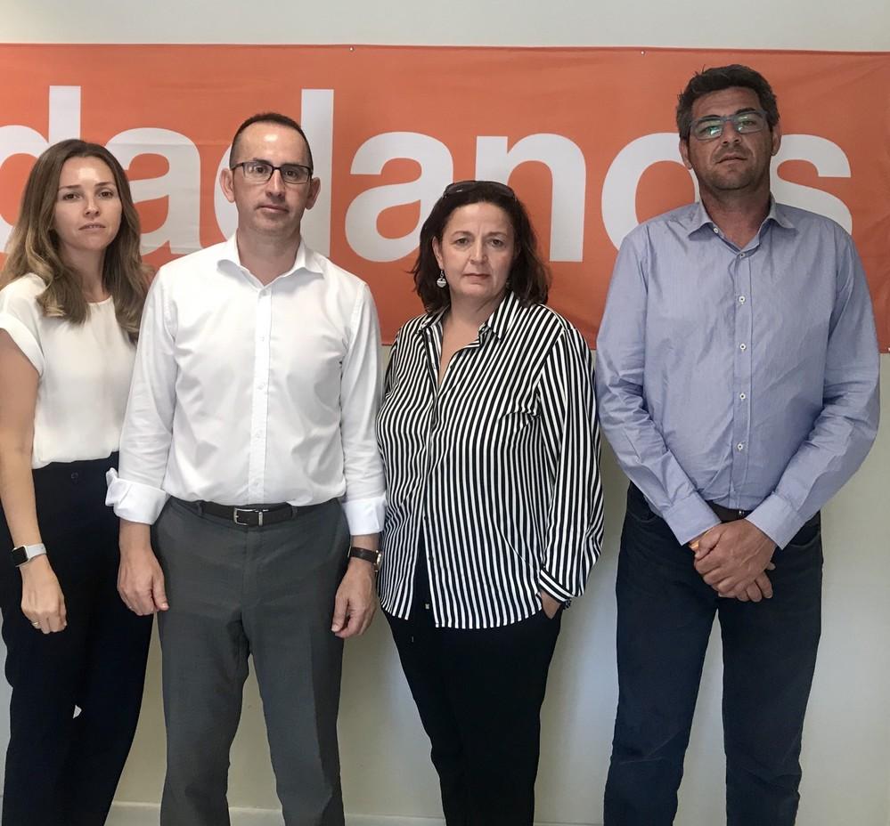 Ciudadanos El Ejido muestra su compromiso y apoyo al sector hortofrutícola