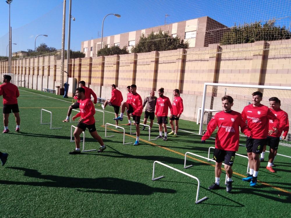 El CD El Ejido vuelve al trabajo con motivación extra, tras la victoria ante el Real Jaén