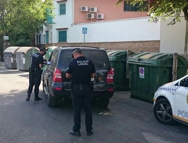 La Policía Local de Vícar controla 165 coches en la última campaña promovida por la DGT