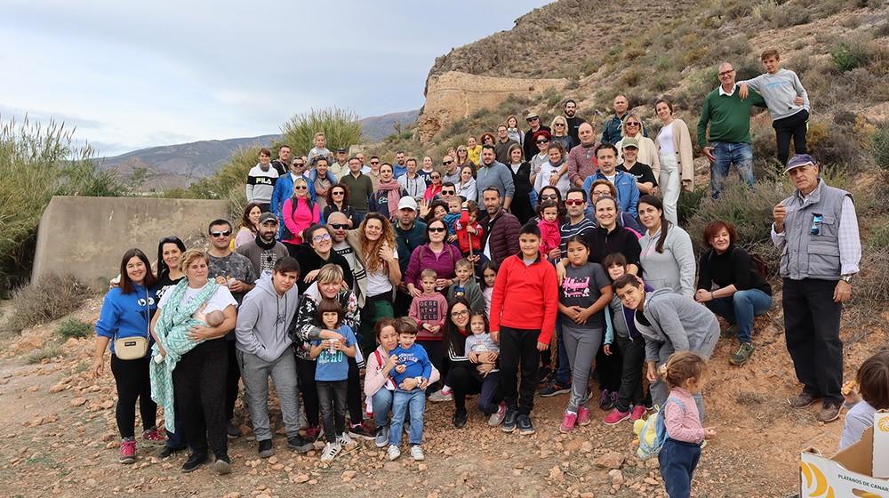 Éxito de la reforestación ciudadana en Berja con más de 300 árboles plantados