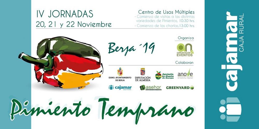 Berja inicia este miércoles las Jornadas del Pimiento Temprano con trece empresas participantes