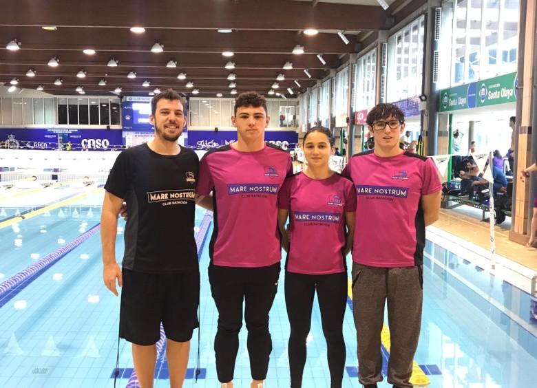 El Club de Natación Mare Nostrum se estrena a nivel nacional en el Campeonato de España de Invierno P25-Astralpool Gijón