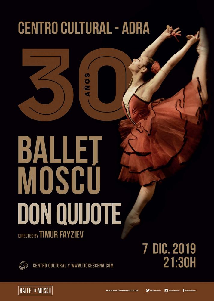 Este sábado el Ballet de Moscú celebra su 30 aniversario sobre el escenario del Centro Cultural de Adra