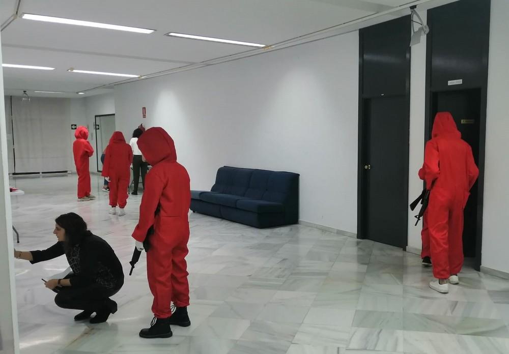 Más de 120 personas disfrutan de un exitoso ‘Escape Room’ basado en ‘La Casa de Papel’