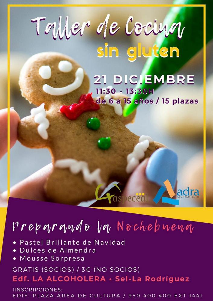 Los más pequeños de Adra aprenderán platos navideños gracias a varios talleres de cocina