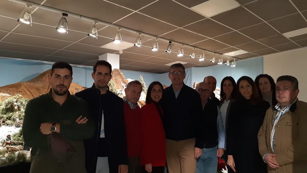 El Belén Municipal de Adra ha sido inaugurado y bendecido y está disponible durante la Navidad en el Centro Cultural