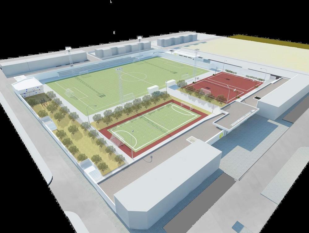 Iniciado el expediente de licitación de las obras del proyecto de reconversión del Complejo Deportivo El Palmeral