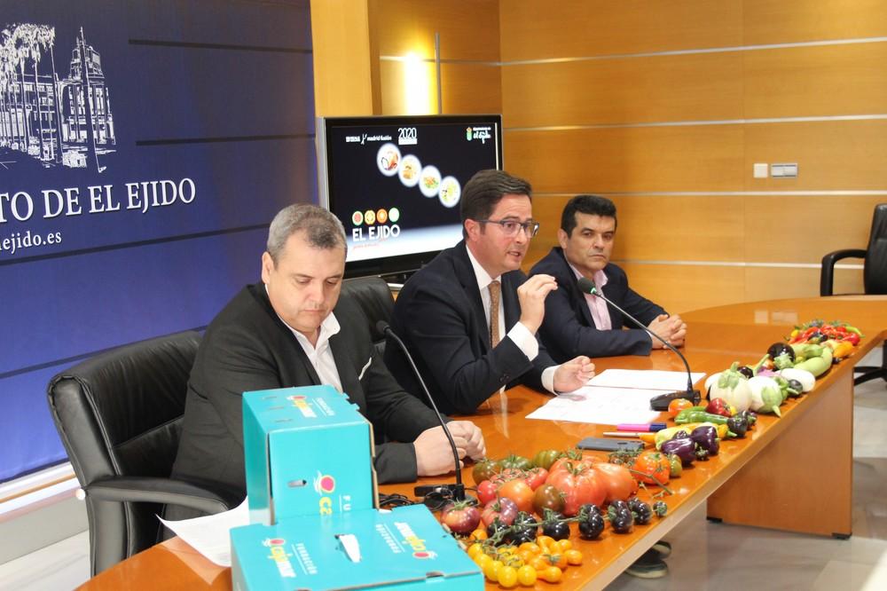 ‘El Ejido, Gourmet Quality’ promocionará la alta calidad de sus frutas y hortalizas llevadas a la mesa en Madrid Fusión, el mayor evento gastronómico mundial