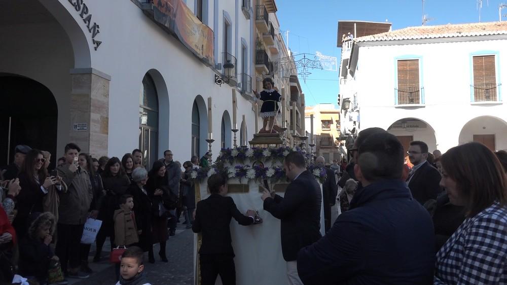 Este domingo saldrá la procesión del Dulce Nombre de Jesús de la cofradía del Nazareno de Berja