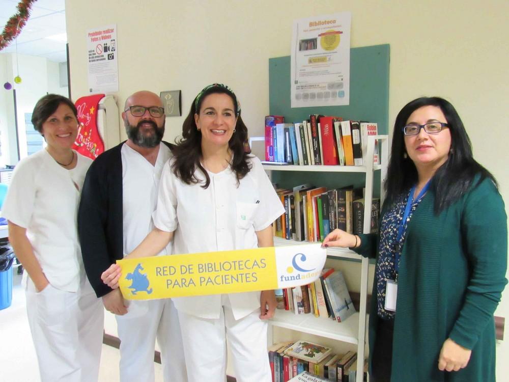 El Hospital de Poniente se une a la Red Estatal de Bibliotecas para Pacientes